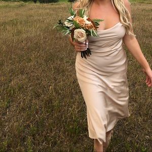 Verona Cowl Neck Dress